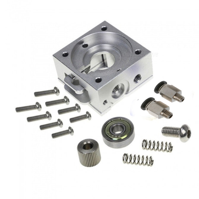 ESAMACT DIY Reprap Bulldog All-metal Extruder for 1.75mm Compatible J-head MK8 Extruder Remote Proximity for 3D Printer Parts
