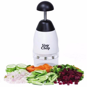 Portable Slap Chop Garlic Triturator, Food Chopper, Fruit Vegetable Grater, Kitchen Accessories Tool Black