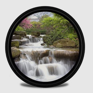 ZOMEI Circular Filter, Adjustable ND Neutral Density ND2-400 Optical Camera Lens w/ Caliber 55mm