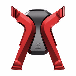 Baseus X Shape Universal Car Air Vent Mount Phone Holder Stand Bracket For IPHONE 8 7S, Samsung S8 Cellphone Black
