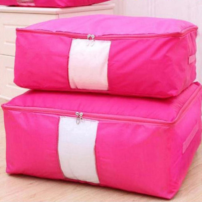 Quilt Storage Bags Oxford Luggage Bags Home Storage Organiser Waterproof Wardrobe Clothes Storing Storage Bags Blue/L