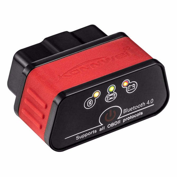 Konnwei KW903 4.0 Bluetooth For IOS System ODB2 II Diagnostic Code Scanner Reader ELM327 Black