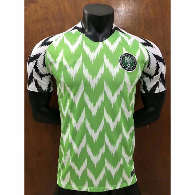Men's Short Sleeve T-Shirt Nigeria Team The Same Paragraph Jersey Mint/XL