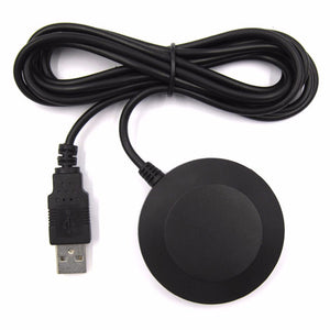USB GLONASS GPS Receiver M8030 Dual GNSS Receiver Module Antenna,FLASH,Laptop PC,BN-808 Black