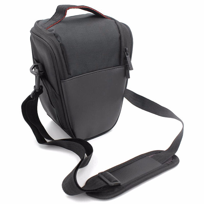 Fashion Triangle Waterproof DSLR/SLR Digital Camera Shoulder Bag For Canon EOS Nikon Black Color/Black
