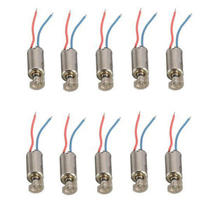 YENISEI DC3V 12000RPM Vibration Vibrating Vibrator Micro Coreless Brushed Motors 6mm x 14mm 10pcs