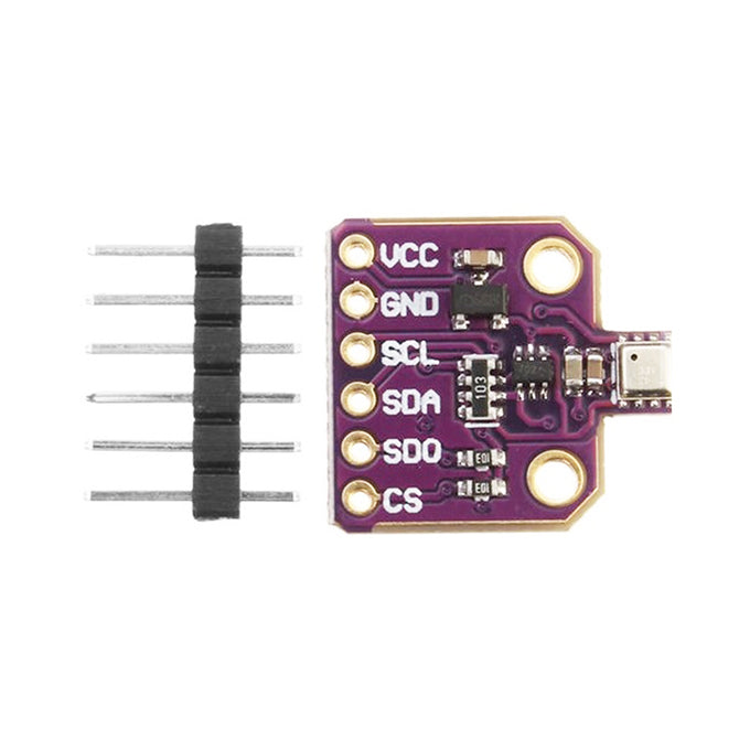 Produino BME680 Temperature and Humidity Temperature Pressure High Altitude Sensor Module for Arduino