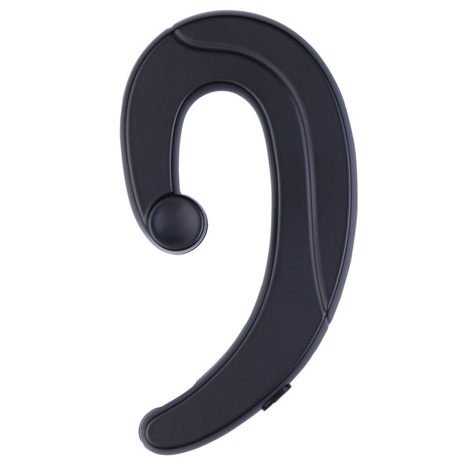Unilateral Mini Hanging Earhook Painless Bone Conduction Bluetooth 4.1 Headset Portable Sports Headset - Black
