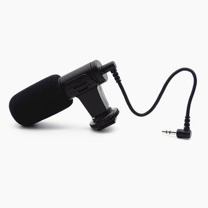 MIC-06 Mini Phone Camera Universal Small Microphone Mini Microphone Camera Microphone - Black