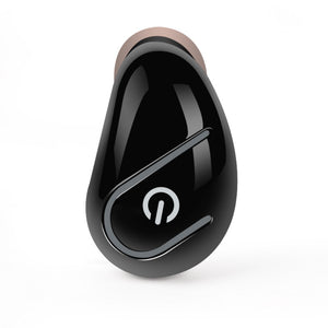 JEDX Breezemusic Bluetooth Headset Mini Portable Wireless Bluetooth Earphone Earbuds - Black