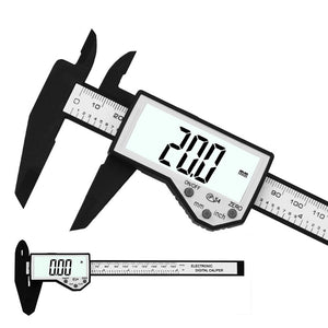 ESAMACT Electronic plastic caliper Waterproof IP54 0-150mm 6 inch LCD Digital Vernier Caliper Gauge