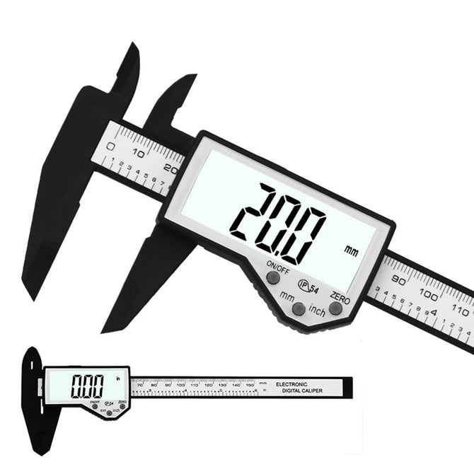 ESAMACT Electronic plastic caliper Waterproof IP54 0-150mm 6 inch LCD Digital Vernier Caliper Gauge