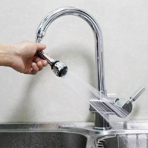 360 Degree Rotatable Water-Saving Faucet Tap Aerator Faucet Nozzle Filter Water Faucet Bubbler Aerator Stainless Steel