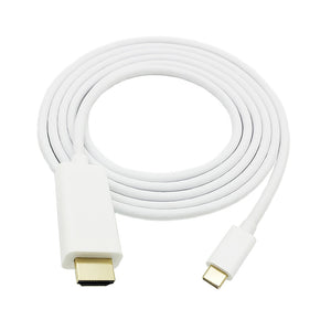 Cwxuan USB 3.1 Type-C USB-C to HDMI Adapter Connection Cable - (180cm)