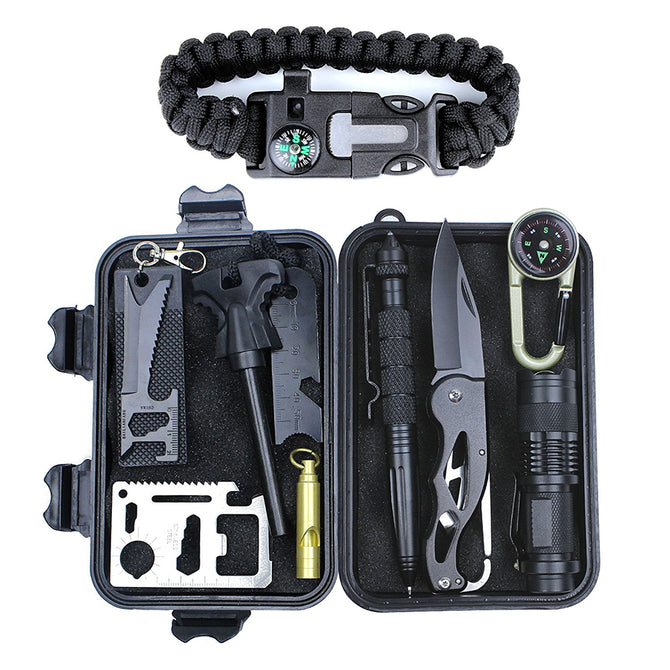TQF-84 11-in-1 Professional Outdoor Emergency Survival Kit