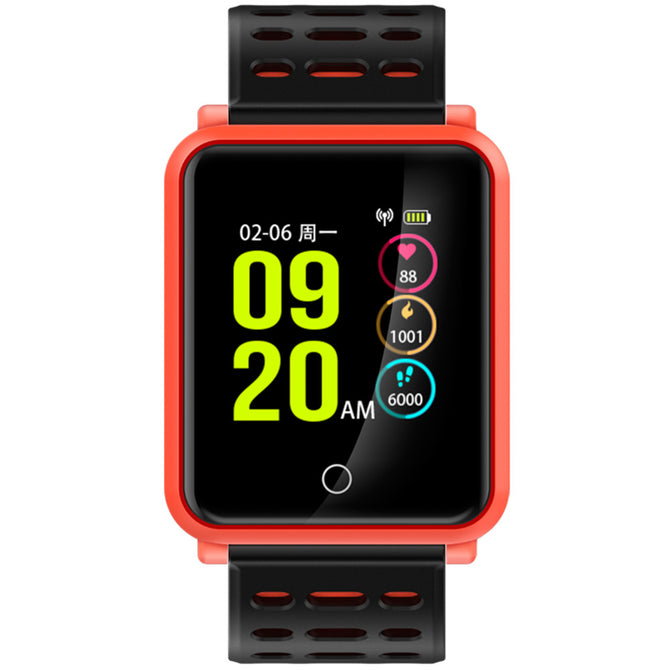 N88 IP68 Waterproof 1.3" Color Display Screen Bluetooth 4.2 Smart Wrist Watch - Orange