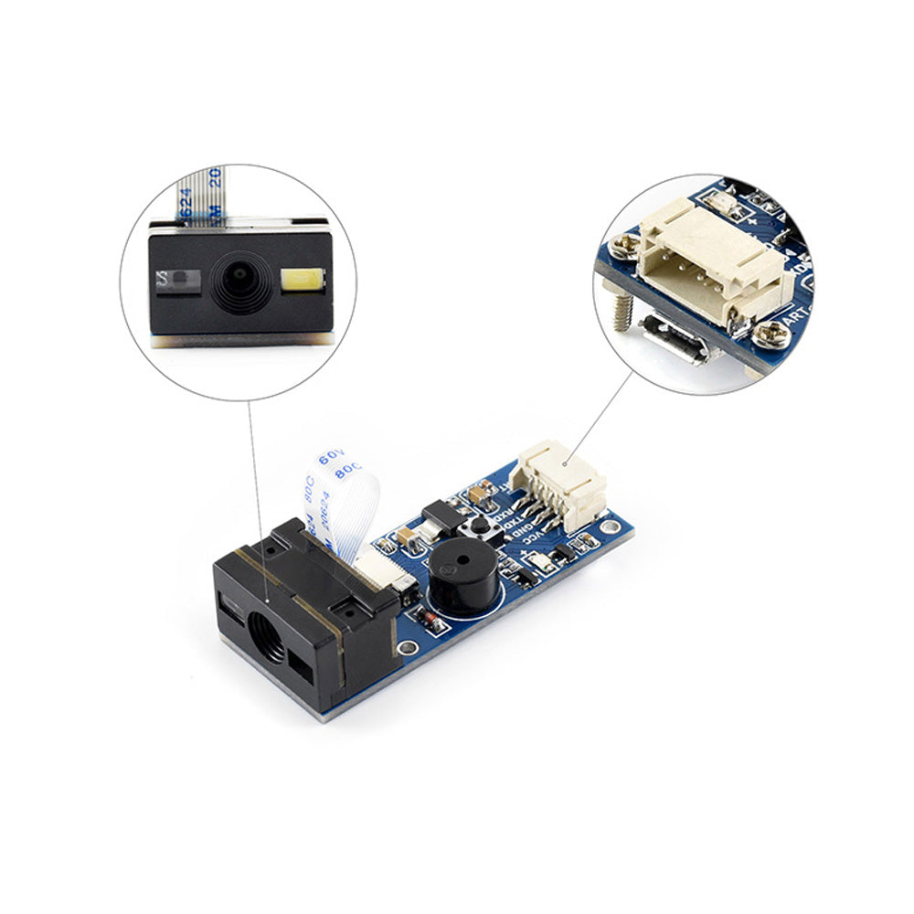 Waveshare Barcode Scanner Module, 1D/2D Codes Reader – pfdeal