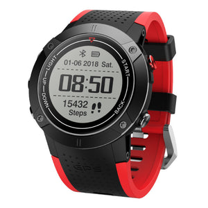 DM18 GPS Smart Watch IP68 Waterproof Swimming Continuous with Heart Rate Monitor