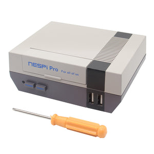 ESPi Pro Case Raspberry Pi 3 B+ NES FS Style Case Enclosure Compatible with Raspberry Pi 3 Model B+,3B/2B/B+/A+