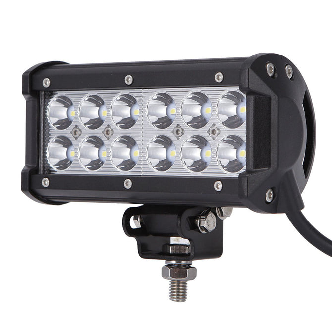 RXDZ 36W Car LED Work Lights LED Lights Strip Headlight Spotlight - Black