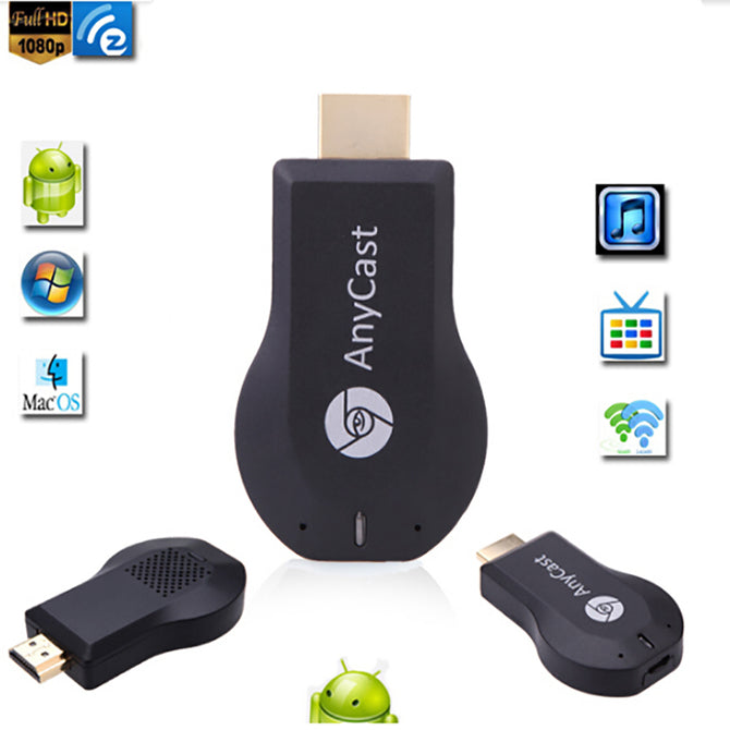 ESAMACT Wireless WiFi Dongle Receiver 1080P Display HDMI Media Video Streamer Switch-free HD TV Stick DLNA Airplay Miracast