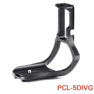 SUNWAYFOTO PCL-5DIVG Tripod Head Quick Release L Plate for 5D Mark IV with Battery Grip L-bracket QR Plate Camera Accessories