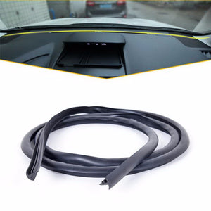2 Meters Rubber Soundproof Dustproof Sealing Strip For Auto Car Dashboard Windshield