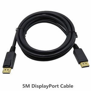 500cm DP to DP HD Video Cable Support 2560x1600 / 2048x1536