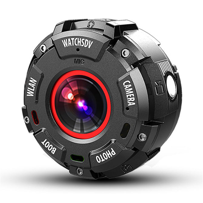 Quelima HD Recorder, Mini DVR Sports DV Camera HD Waterproof Camera WIF Outdoor Night Vision Watch DV