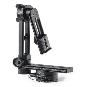 SUNWAYFOTO CR-3015A 360degree VR Panoramic Tripod Head Easy Rotation of the Vertical Rail by 180 egree for Clear Nadir Shooting