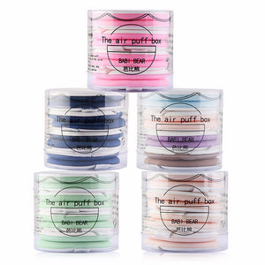 MAANGE Makeup Puff 8Pcs Mixed Colors Makeup Powder Foundation BB Cream Air Cushion BB Cream Foundation Sun Screen Puff Nude