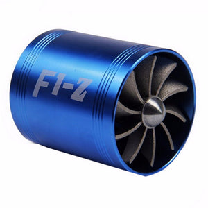 Auto Car Refit Turbo Air Intake Turbine Gas Fuel Oil Saver Fan Turbo Supercharger Turbine Fit For Air Intake Hose