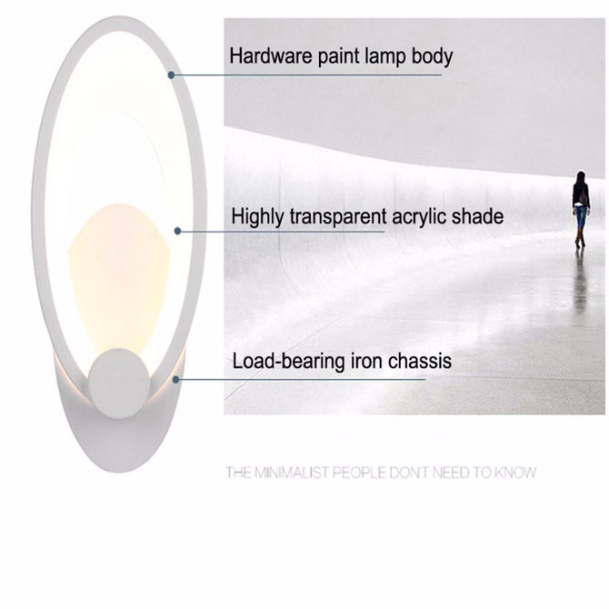 Wall Lamps Bathroom Lights Decor Wall Lamp Indoor Bedroom LED Modern Wall Sconces Lighting Fixtures Loft Sconce White/6-10W/Nature White(3500-5500K)