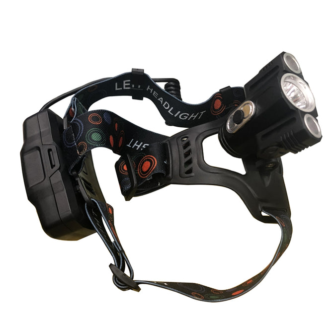 SPO T6 10W Outdoor Bright Fishing Headlamp, Adventure Mining Lamp