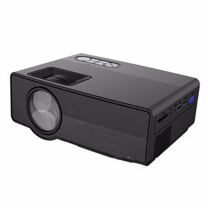 Portable Mini LED Cinema Video Digital 1500 Lumens 1080P HD Home Theater Projector Wireless Projector With USB, VGA, SD black