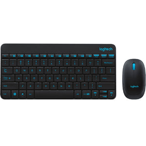 Logitech MK245 Nano 79-Key Wireless Keyboard w/ 1000dpi Mouse