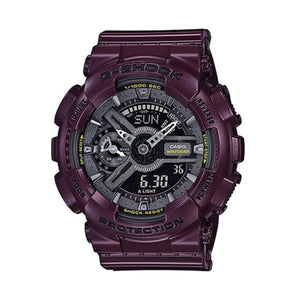 Casio G-Shock GMA-S110MC-6A Metallic Color Series Ana-Digi Watch - Burgundy