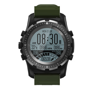 S966 GPS Smart Watch, Waterproof Smartwatch w/ GPS Track, Altitude Compass, Barometer Function - Green