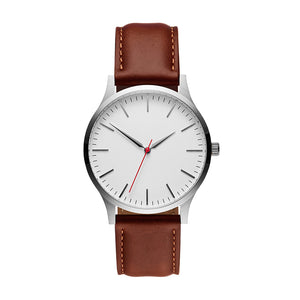 Cooho C07 Men's Watch Business Trend Simple All Match Quartz Wriswatch - White