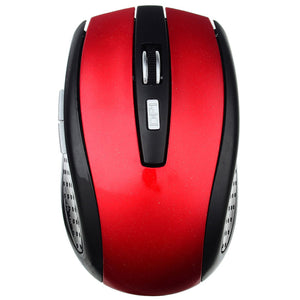 BSTUO Wireless Bluetooth V2.0 Rechargeable Mouse - Red