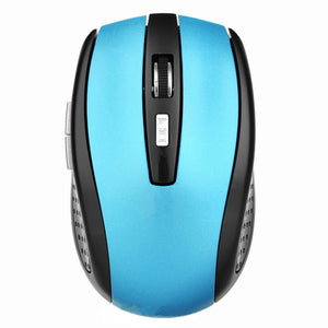 BSTUO Wireless Bluetooth V2.0 Rechargeable Mouse - Blue