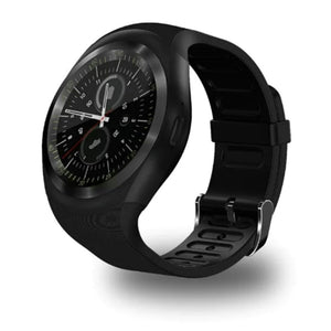 XSUNI Bluetooth Smart Watch Smartwatch w/ 2G GSM SIM, App Sync MP3 for Apple IPHONE Xiaomi Android - Black