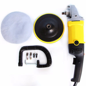 Car Polisher 1200W Variable Speed 3000rpm 180mm Car Paint Care Tool Polishing Machine Sander 220V M14 Electric Polisher Black/220V-230V