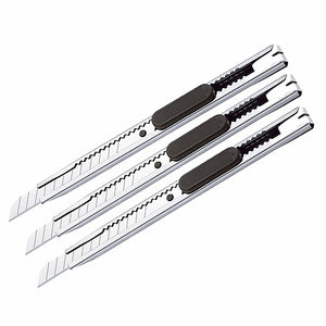 13.3cm Metal Stainless Steel Art Knife / Electrician's Knife for Office / Student - 3 Pieces