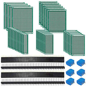 ZHAOYAO 62Pcs PCB Board Kit