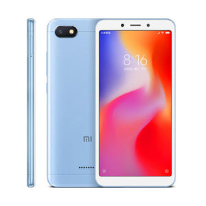 xiaomi Redmi 6A Android Phone with 2GB RAM, 16GB ROM - Blue