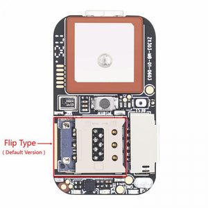 ZX303 PCBA GPS Tracker GPS Wifi LBS Locator Tracking TF Card Voice Recorder SMS Coordinate Dual System Black