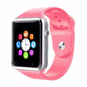 A1 WristWatch Bluetooth Smart Watch Sport Pedometer With SIM Camera Black
