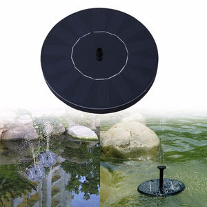Solar Water Pump For Garden Pool Pond Watering Outdoor Solar Panel Pumps Kit For Fountain Navy Blue