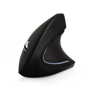 2.4G Wireless Vertical Ergonomic Optical Mouse, 800/1200/1600 DPI, 5 Buttons for Laptop, Desktop, PC, Macbook - Black